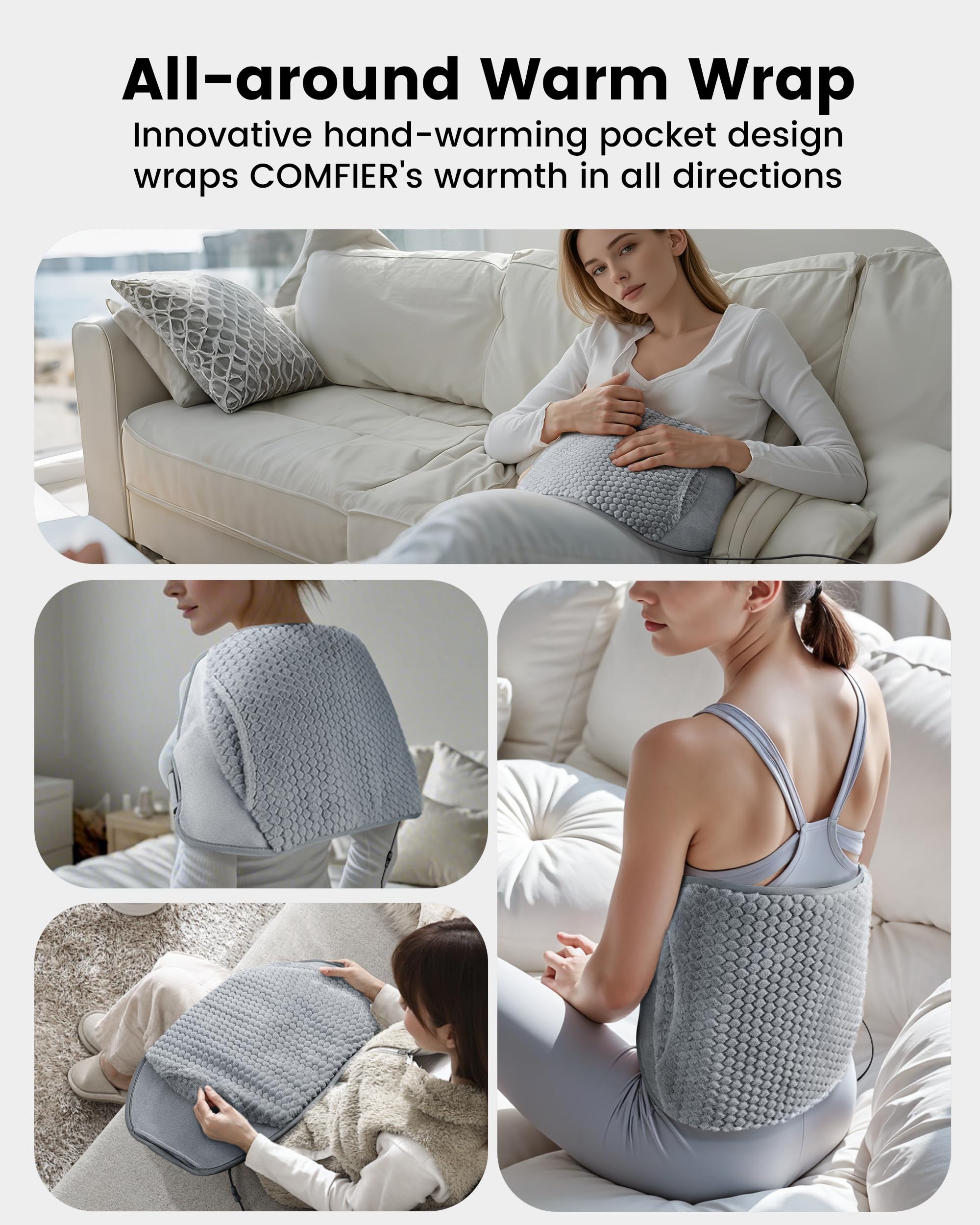 Diseño desmontable y lavable de COMFIER para higiene fácil