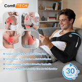 ComfiTECH correas ajustables aseguran un ajuste seguro durante el reposo.