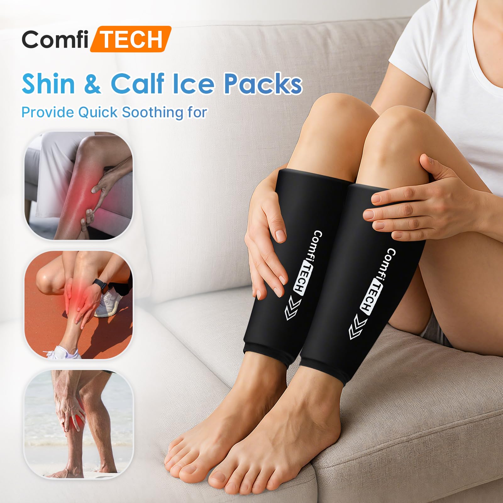 ComfiTECH: gel flexible hasta -18 °C para aplicación suave y continua.