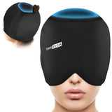 Gorro de gel frío ComfiTECH con cobertura 360 para la cabeza, ideal para aliviar molestias