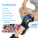 Manga de enfriamiento reutilizable de ComfiTECH para la rodilla, uso repetido.