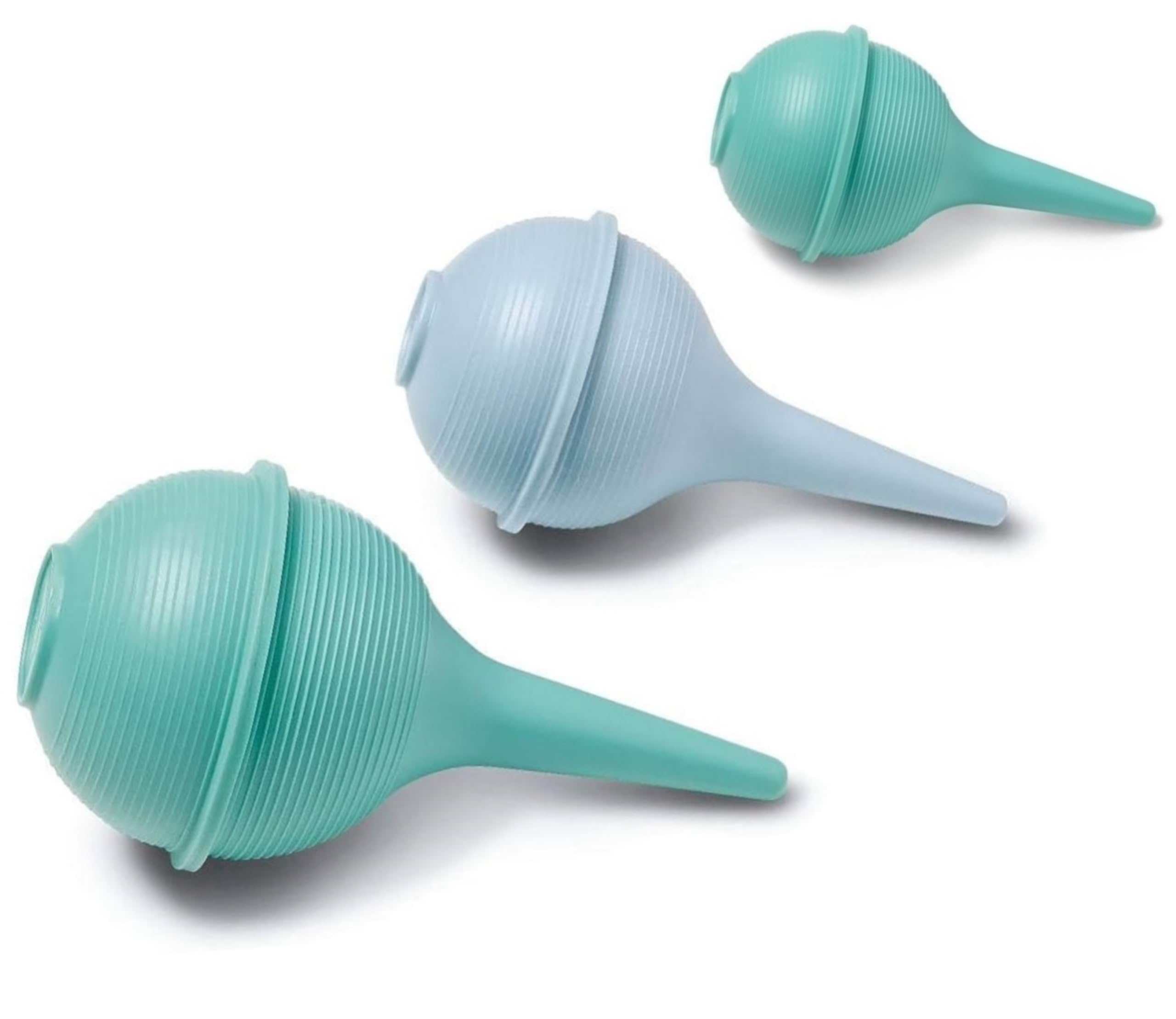 Bulbo Comfort Axis verde de 1 onza con agarre cómodo para irrigación suave