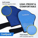 Comfpack ajuste-velcro-regulable: fijación segura para cualquier mano.