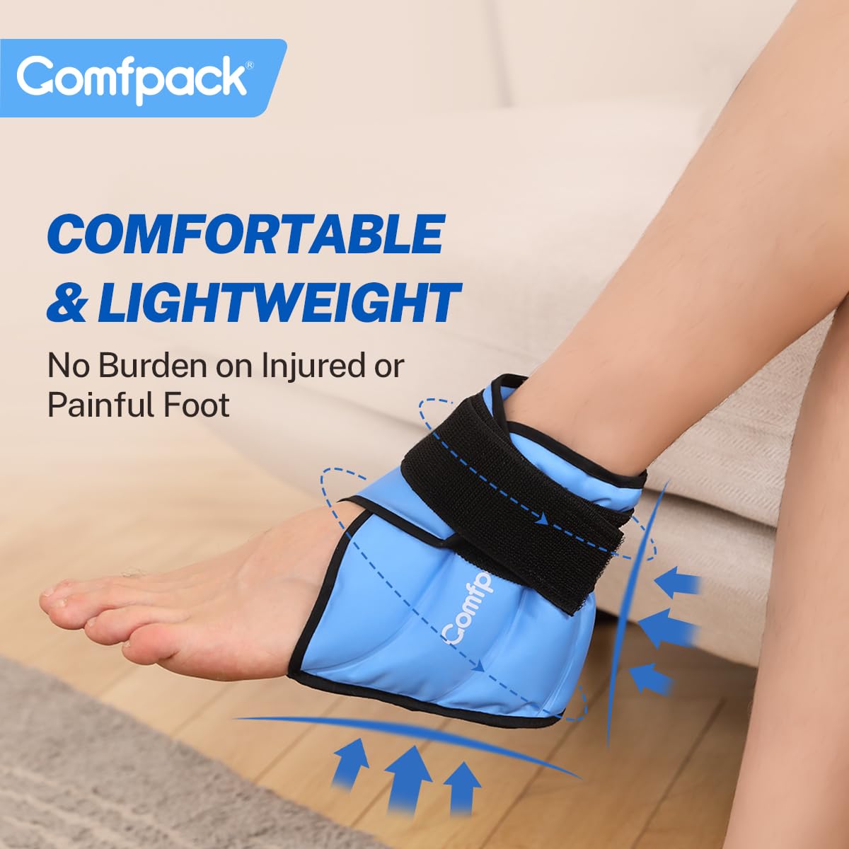 Comfpack almacenamiento con bolsa sellable para mantener higiene.