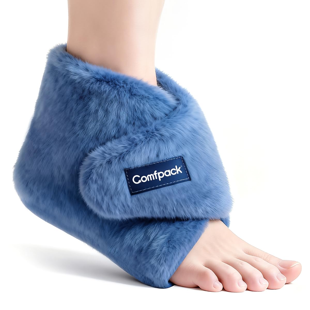 Almohadilla Comfpack para tobillo, calor microondas suave para alivio cómodo