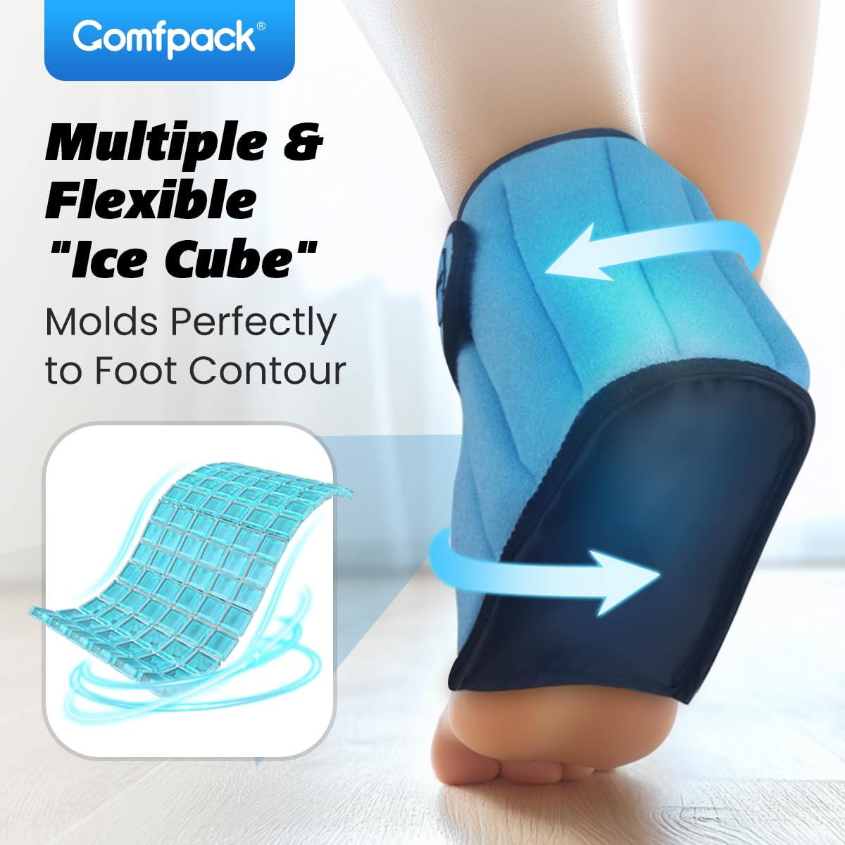 Comfpack aplicación fácil para cualquier edad y actividad.