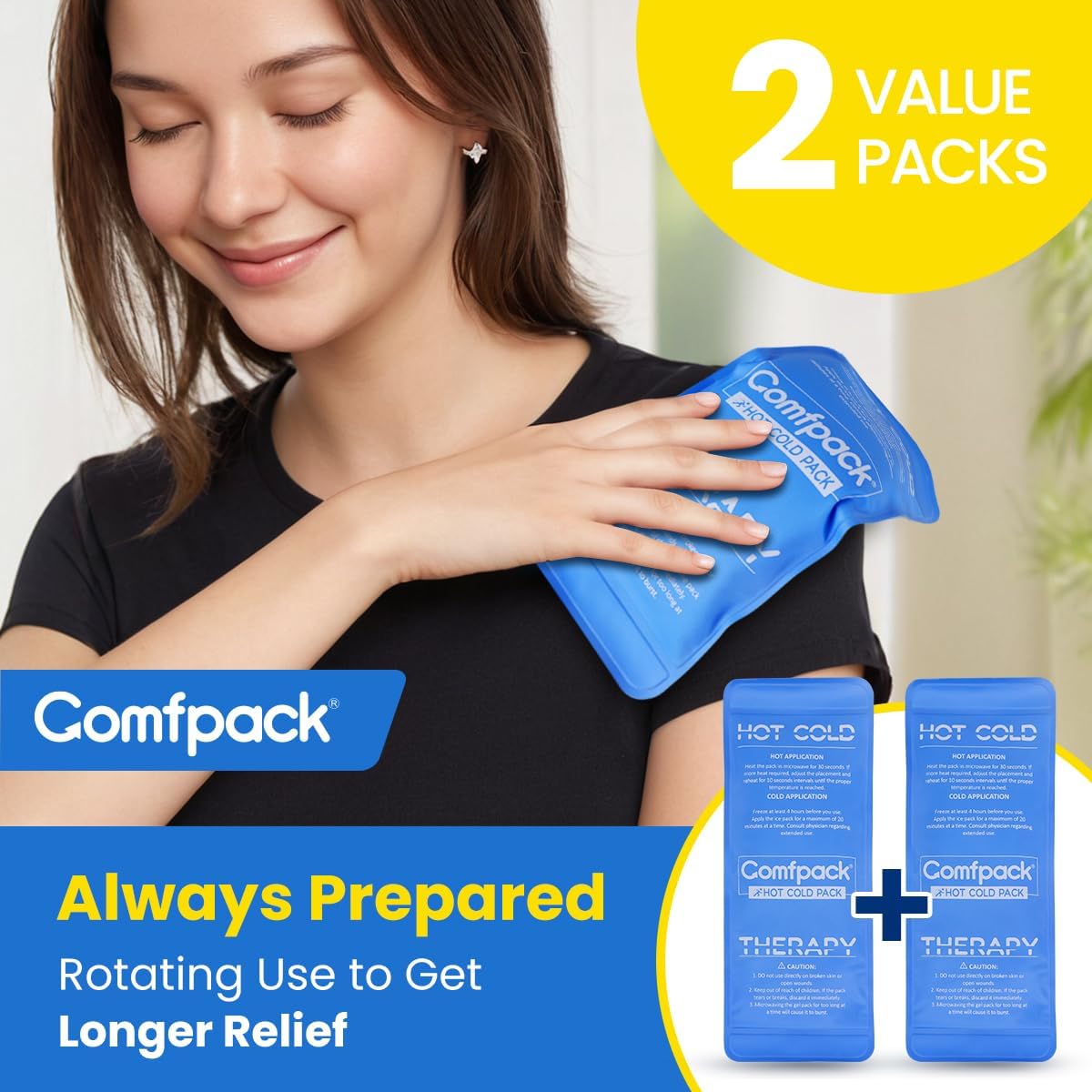 Comfpack bolsa de almacenamiento con cierre para mantener higiene.