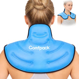 Comfpack bolsa fría para cuello y hombros con cobertura total para alivio localizado.