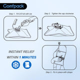 Comfpack bandas elásticas para fijar la bolsa en cabeza, brazo o pierna.