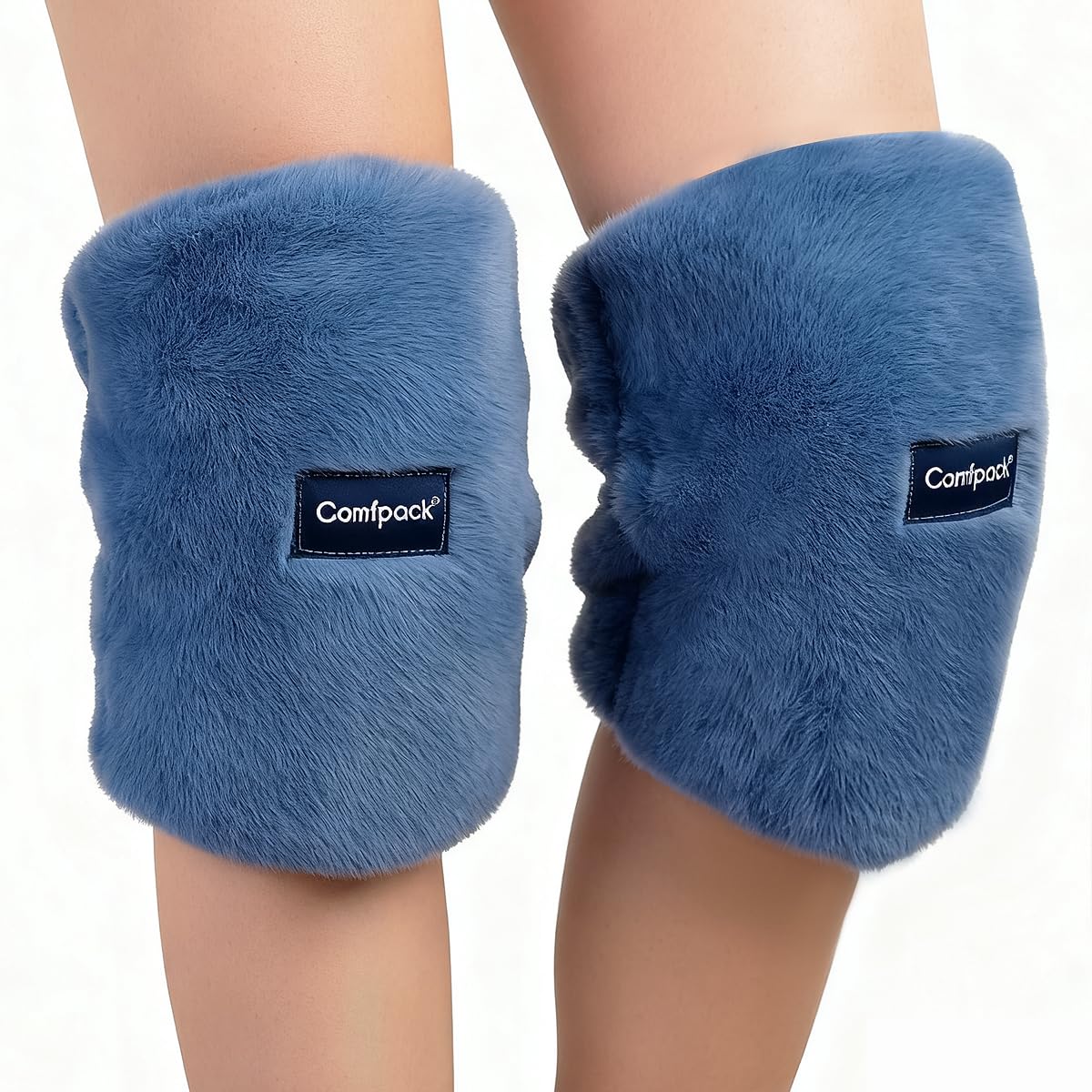 Comfpack calentadores de rodilla: calor reconfortante para articulaciones en casa.