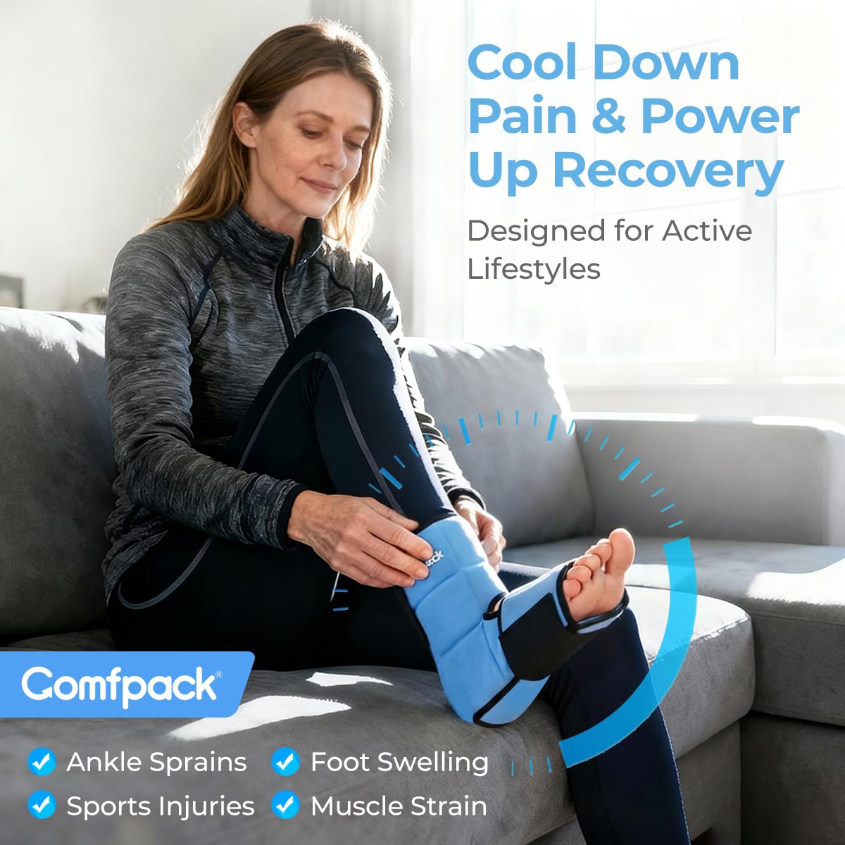 Comfpack Cobertura 360° para tobillo y pie