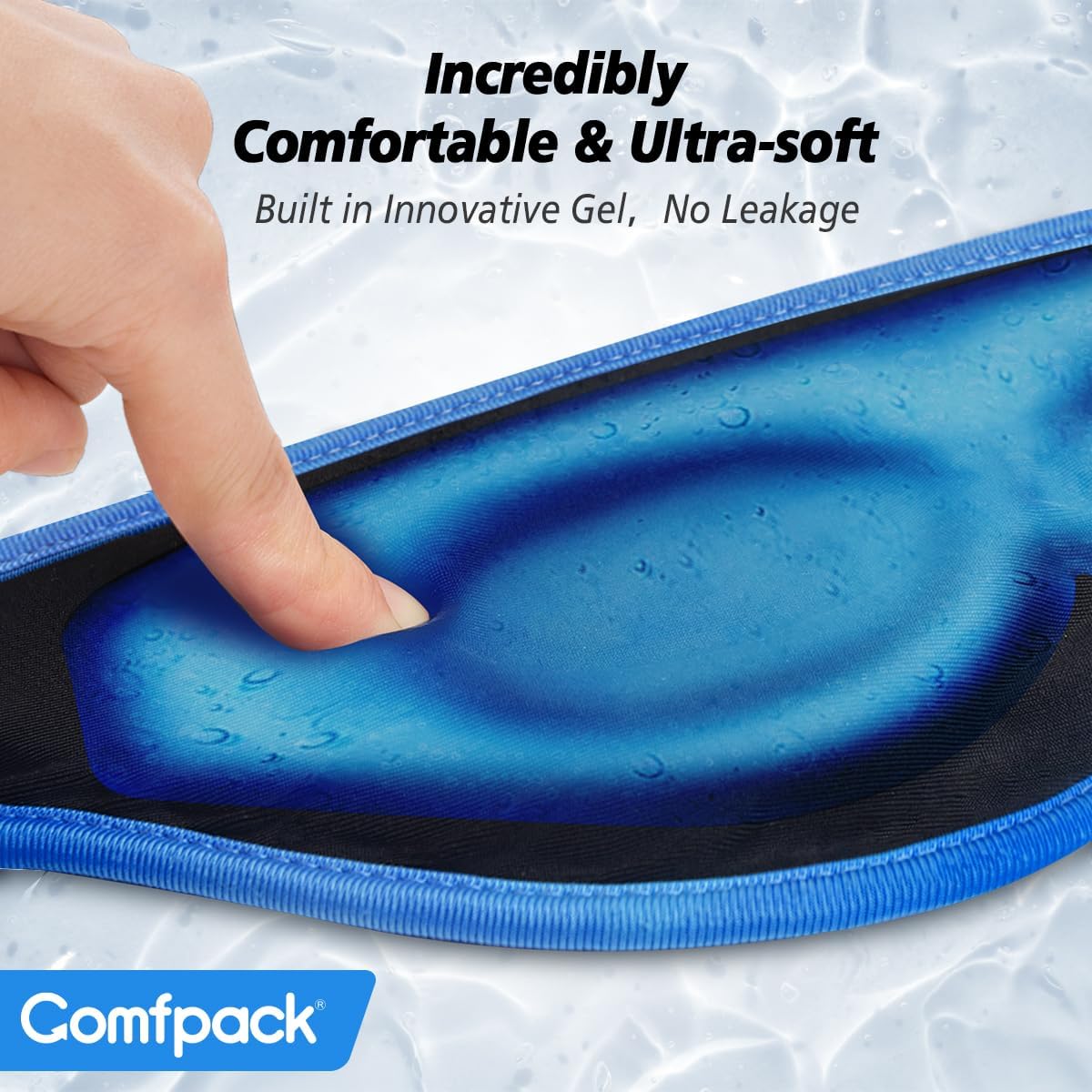 Comfpack compresa fría y caliente para alivio diario de ojos