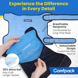 Comfpack conjunto-gel-cadera: terapia fría o caliente para inflamación.