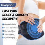 Comfpack correas compresion espalda para mayor estabilidad y ajuste personalizado