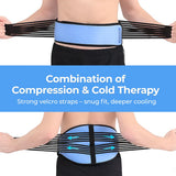 Comfpack correas de tensión ajustables para mayor compresión y ajuste preciso.