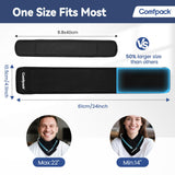Comfpack cuello hielo flexible: se adapta al contorno para un ajuste cómodo.