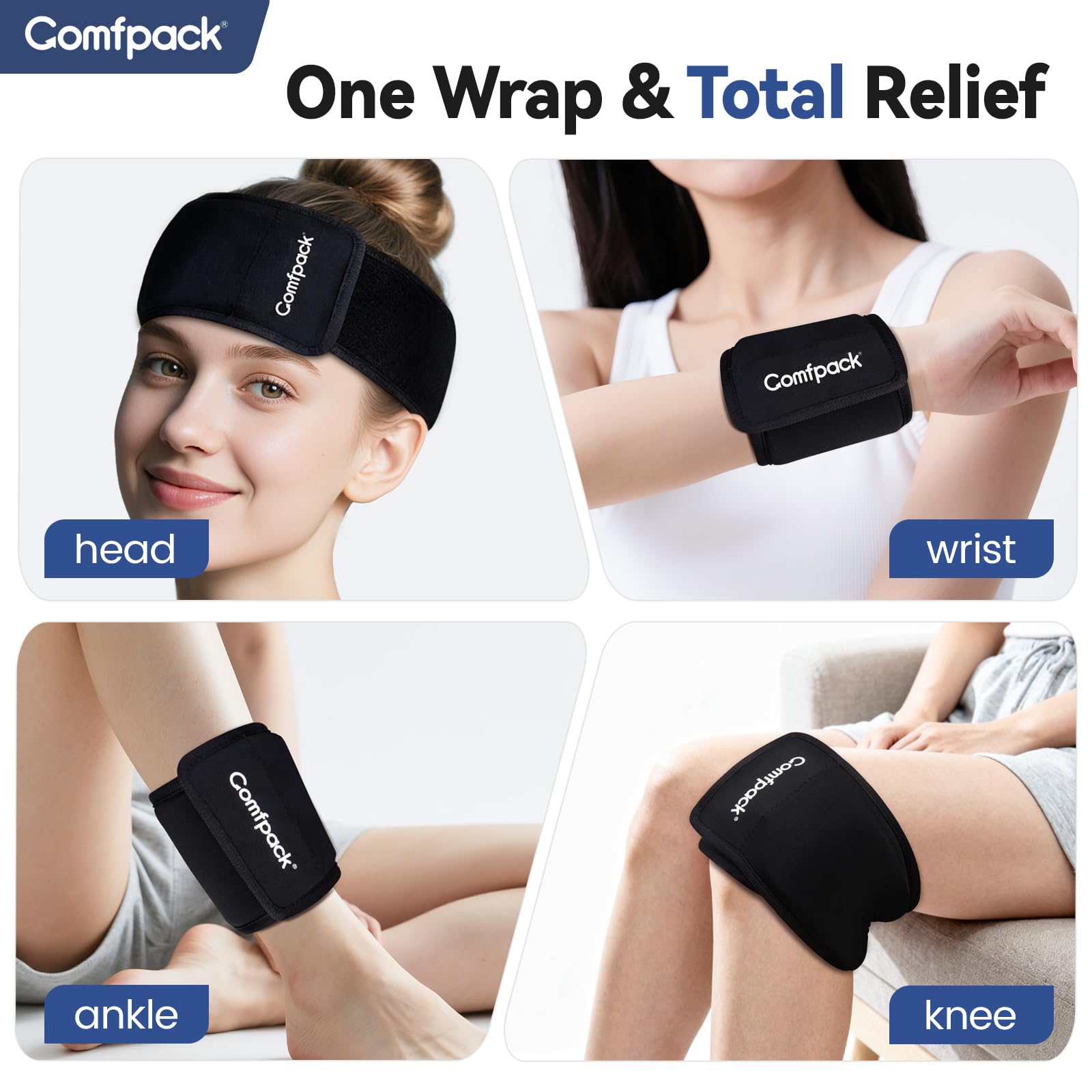 Comfpack diseño piel amigable: evita rozaduras durante uso prolongado.
