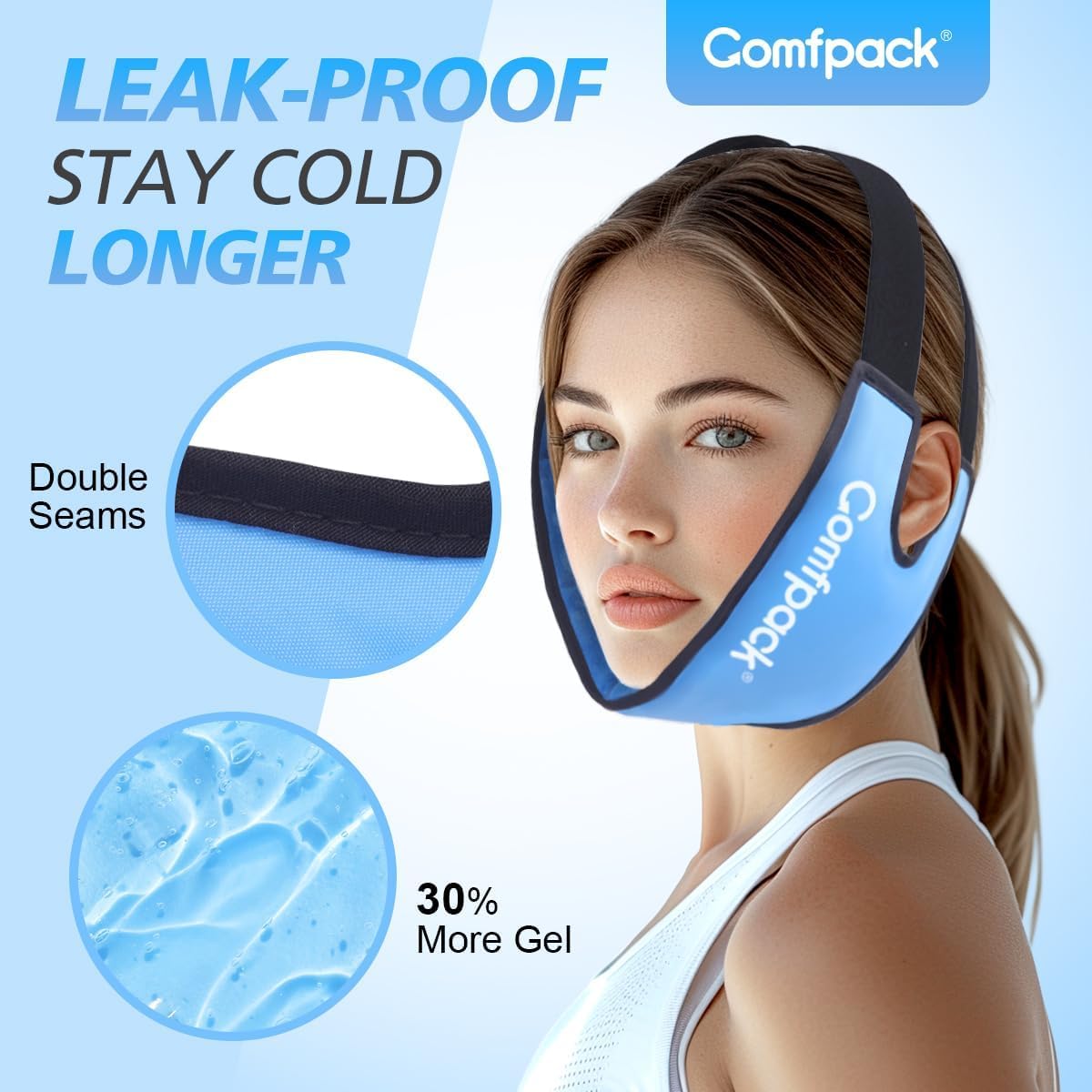 Diseño de una sola pieza de Comfpack, uso rápido.