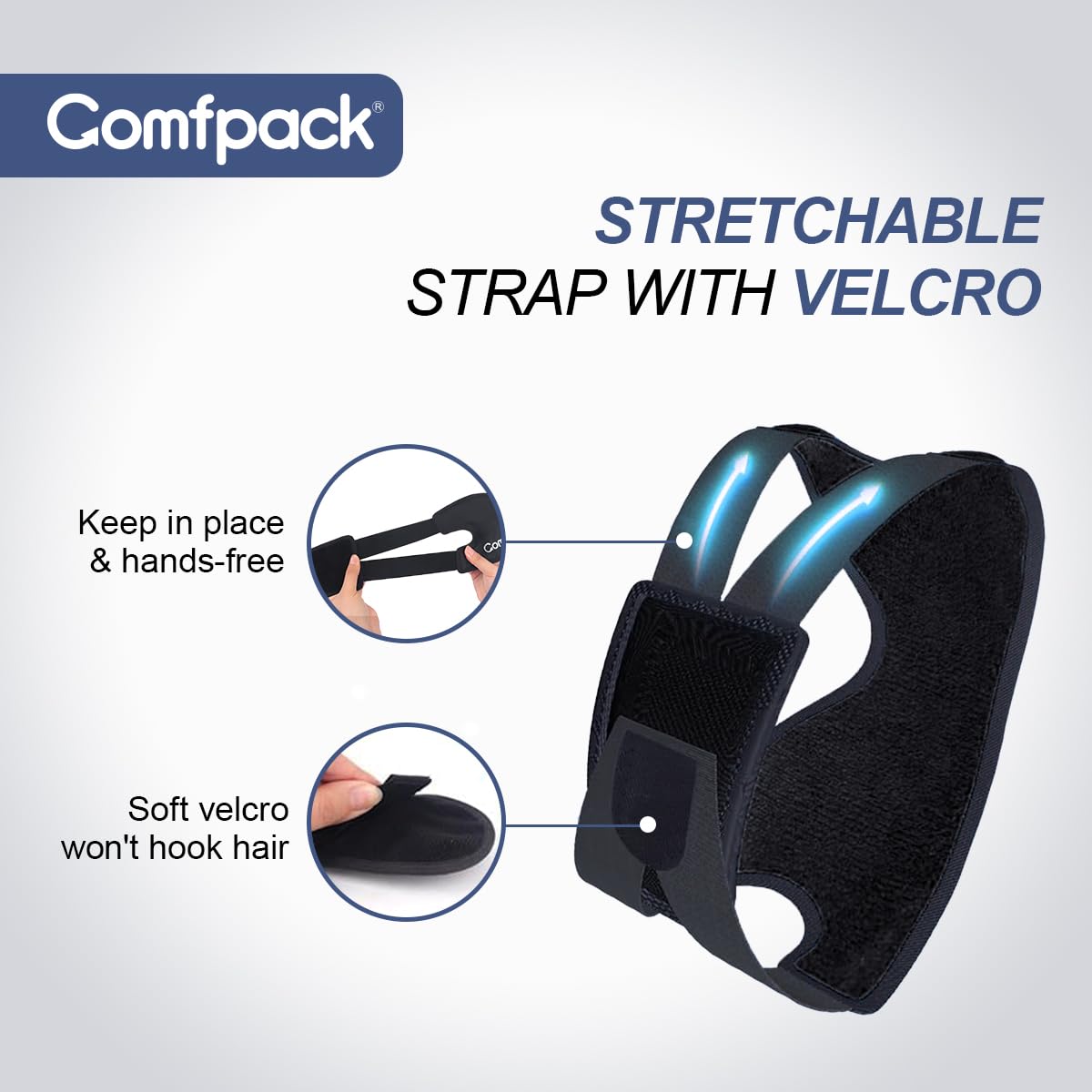 Comfpack estuche de almacenamiento para higiene y conservación del gel.