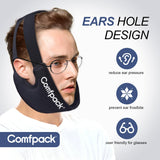 Comfpack forro de peluche suave para mayor comodidad.