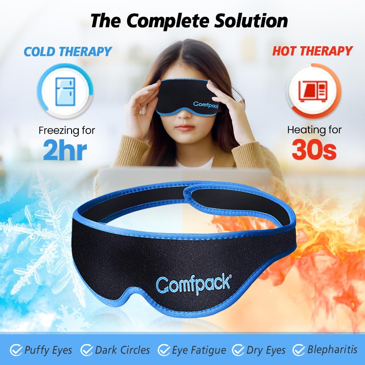 Comfpack funda de almacenamiento para viaje y cuidado higiénico