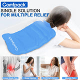 Comfpack con correa ajustable: sujeción estable para múltiples áreas del cuerpo.