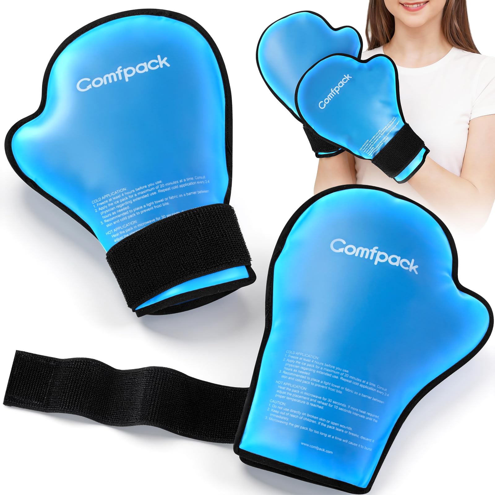 Comfpack guantes-frio-manos: terapia localizada para molestias.