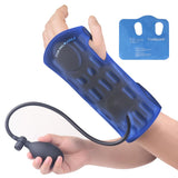 Comfpack hielo muñeca con ajuste de compresión para mayor comodidad diaria.