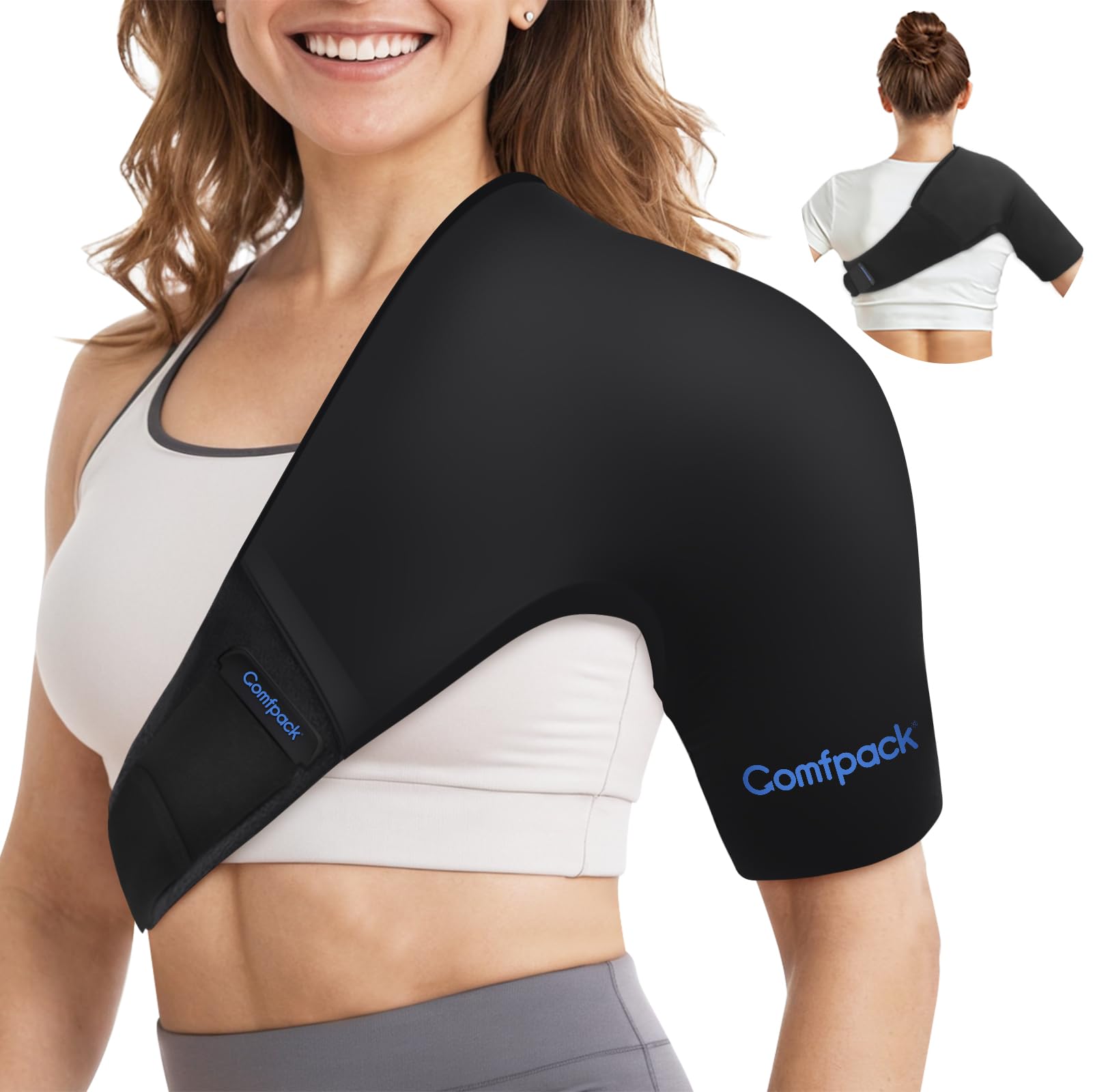 Comfpack hombro-360 cobertura: contacto total para terapia de frío.