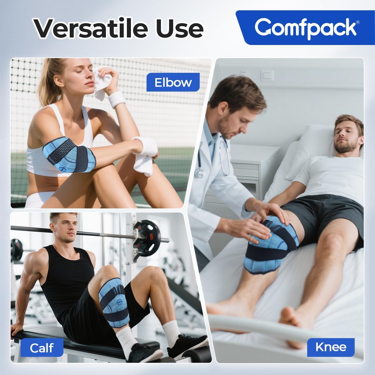 Comfpack: tacto suave que facilita el uso continuo.