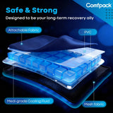 Comfpack materiales durables sin fugas para uso repetido y seguro.