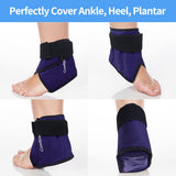 Compresas de Comfpack para tobillo; terapia fría y caliente.