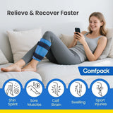Comfpack terapia fría y compresión 2 en 1 con ajuste personalizado.