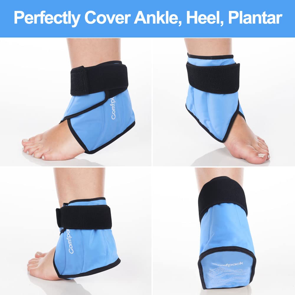 Diseño universal de Comfpack se adapta a tobillo izquierdo y derecho