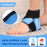 Comfpack uso diario para alivio del dolor en el pie.