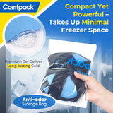 Comfpack uso diario para pies cansados tras caminar.