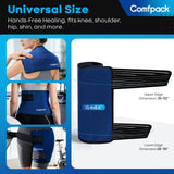 Comfpack uso manos libres, ideal para dormir, trabajar o descansar.