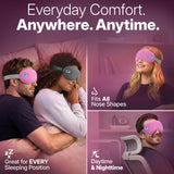 Estuche de viaje ComfyNap para antifaz y accesorios, organización práctica.