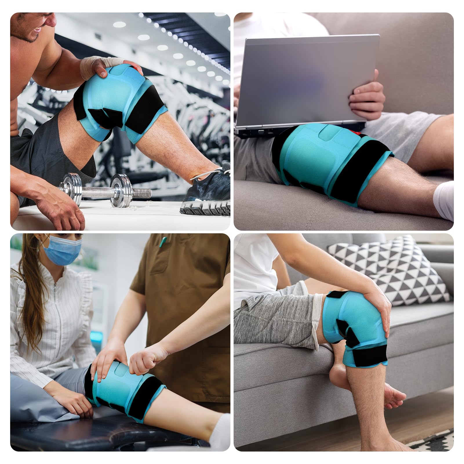 Comfytemp ajuste unisex para rodilla izquierda o derecha.