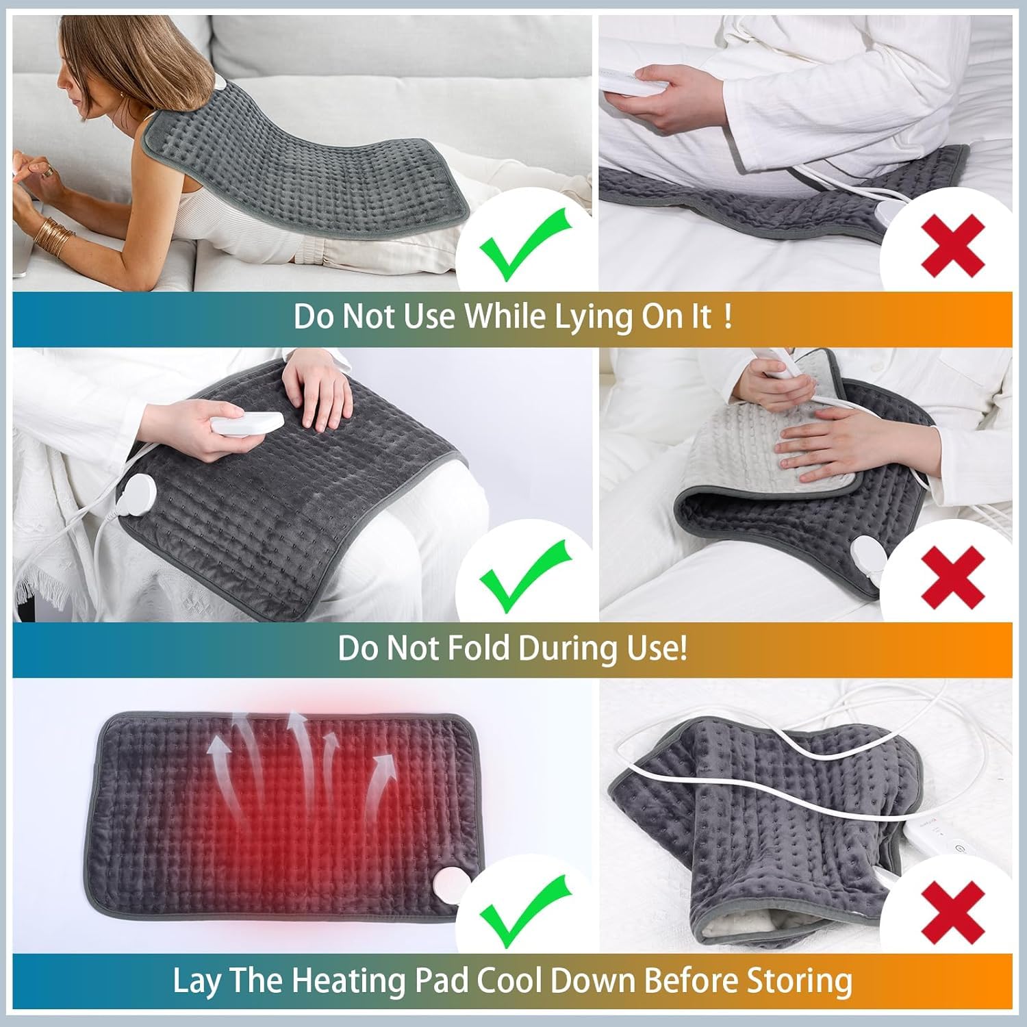 Comfytemp cordón de 180 cm para mayor libertad de movimiento