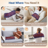 Comfytemp almohadilla calor húmedo con mezcla de semillas para relajación.