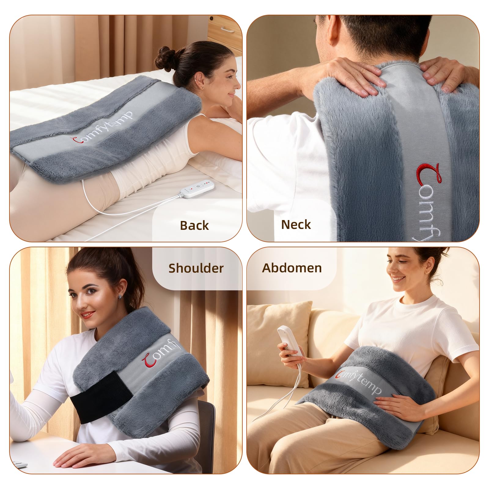 Comfytemp Almohadilla en empaque presentable, ideal para regalo y almacenamiento