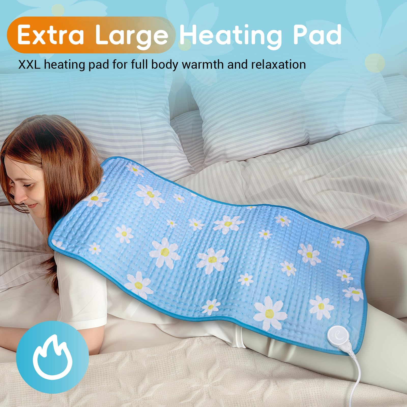 Comfytemp XXL almohadilla con control de temperatura de tres niveles