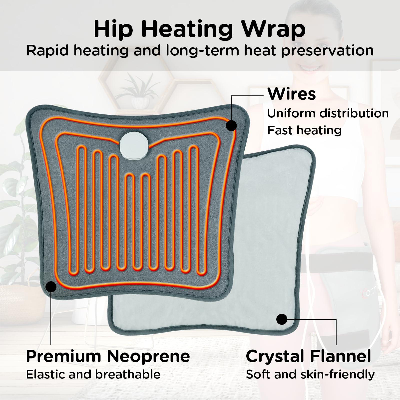 Comfytemp apagado automático de dos horas para uso seguro
