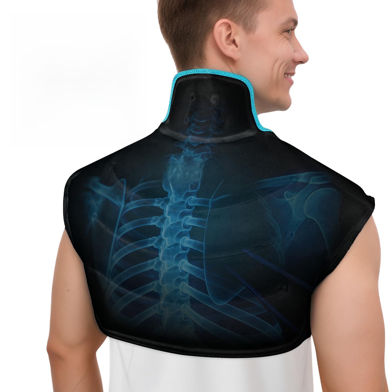 Banda de hielo Comfytemp para cuello y hombros con alivio dirigido.