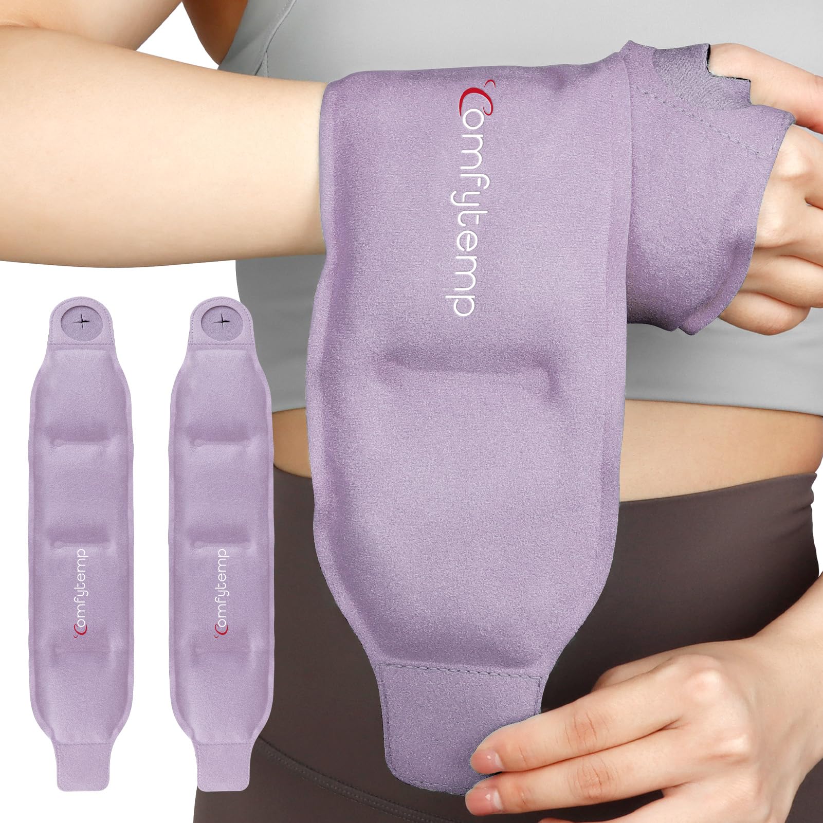Bolsas de gel de Comfytemp para muñeca, frío suave y alivio de molestias