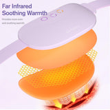 Comfytemp calor dual zona, calentamiento simultáneo de abdomen y espalda.