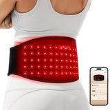 Comfytemp cinta de terapia con luz roja 660nm para cintura, uso cómodo en casa