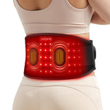 Comfytemp cinturon con luz roja 660nm ofrece masaje suave en la espalda baja.