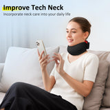 Comfytemp collar cervical espuma: material suave para confort prolongado.